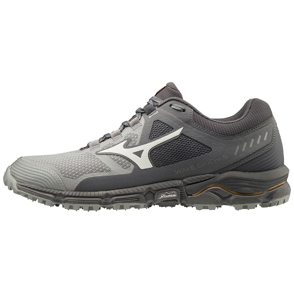 Zapatillas Trail Running Mizuno Wave Daichi 5 Para Hombre Grises 8642310-FJ